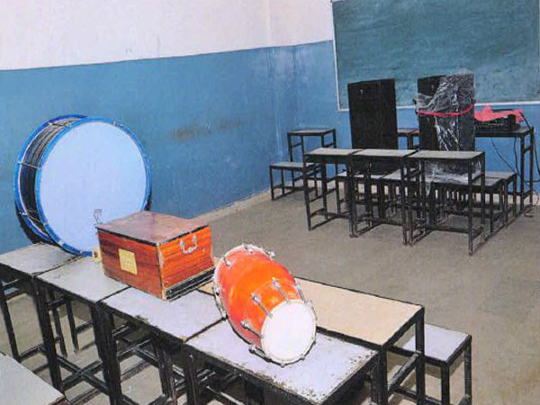 Music and dance room 